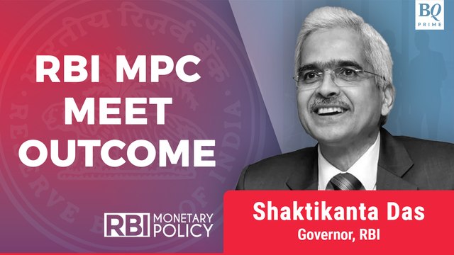 RBI Governor Shaktikanta Das Announces Monetary Policy Decision