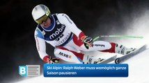 Ski Alpin: Ralph Weber muss womöglich ganze Saison pausieren