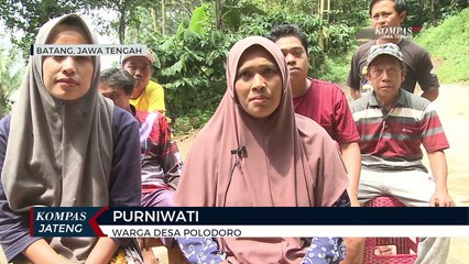 Aktivitas Penambangan Liar, Puluhan Rumah di Batang Terancam Longsor