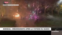 Coupe du monde : Regardez les images des incidents dans plusieurs villes de France et à Bruxelles après la victoire du Maroc hier soir et certaines manifestations qui ont dégénérées