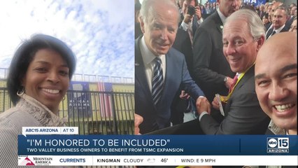 Pres. Biden honors Valley business owners