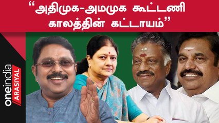TTVDinakaran | அசுர பலத்தில் உள்ள DMKவை வீழ்த்த அனைவரும் ஒன்றிணைய வேண்டும் - TTV Dinakaran