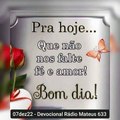 07dez22 - Devocional Rádio Mateus 633