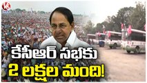 2 Lakhs People To Attend For KCR Jagtial Public Meeting , Passengers Express Anger | Karimnagar | V6