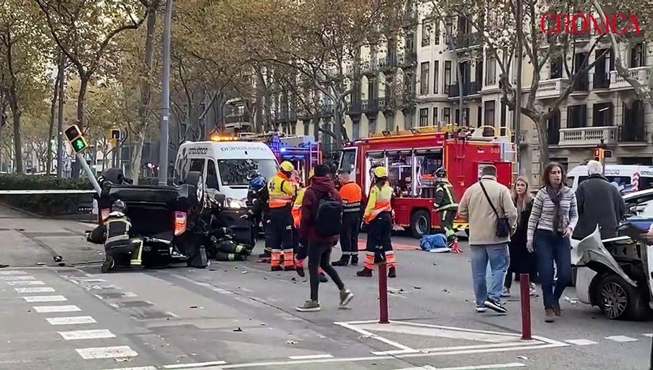 Accidente en la Gran Via
