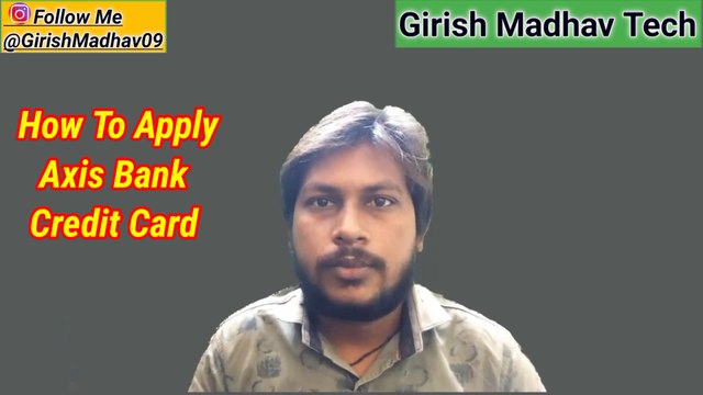 How To Apply Axis Bank Credit Card
