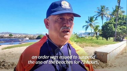 Beaches in eastern Venezuela close due to oil spill