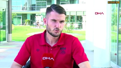 Sivassporlu Robin Yalçın: Alt sıralarda olmak bize yakışmıyor