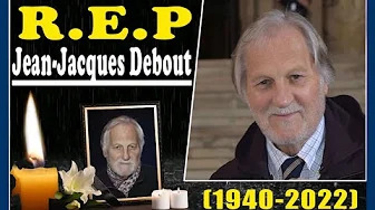  Repose en paix....Jean-Jacques Debout (+82). 2h30 ce matin le chanteur est parti pour toujours