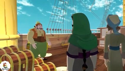 شاهدوا قصة الألف دينار والخشبة (كاملة) - من روائع قصص الدين الإسلامي