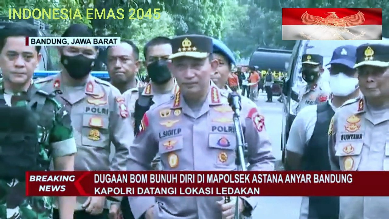 Breaking News : Keterangan  Resmi Kapolri soal Insiden Bom Bunuh Diri Langsung Dari Lokasi Kejadian