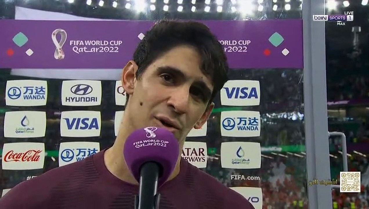 تصريحات ياسين بونو بعد مباراة المغرب واسبانيا في كأس العالم