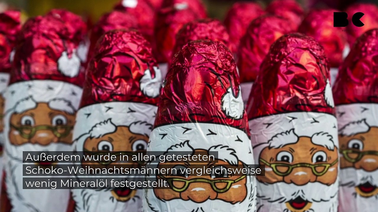 Sind Schoko-Weihnachtsmänner gesundheitsschädlich?