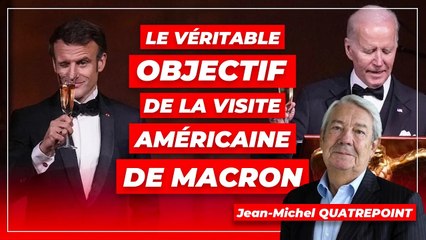 Le véritable objectif de la visite américaine de Macron