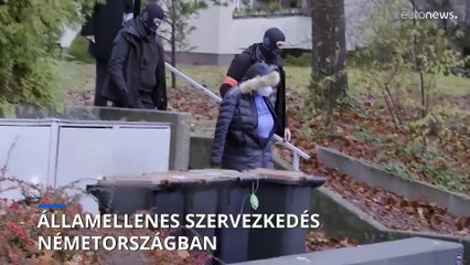 Letartóztattak 25 embert Németországban, akik erőszakos hatalomátvételre készültek