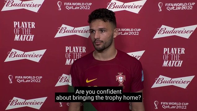 Goncalo Ramos Budweiser Player of the Match Portugal v Switzerland