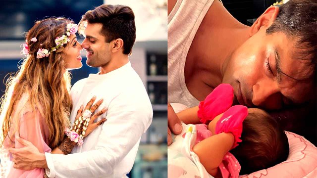 Bipasha Basu ने बेटी की प्यारी सी Photo की share, कैमरे में कैद किया Karan और Devi का प्यारा सा पल