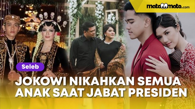 3 Fakta Menarik Jokowi, Nikahkan Semua Anak saat Jabat Presiden: 3 Menantu dan 5 Cucu