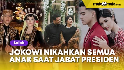 3 Fakta Menarik Jokowi, Nikahkan Semua Anak saat Jabat Presiden: 3 Menantu dan 5 Cucu