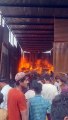Fierce fire broke out in scrap shop, goods worth lakhs burnt to ashes
