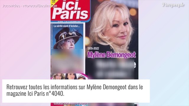 Mort de Mylène Demongeot : Ses derniers jours racontés, l'actrice a imploré les médecins de tout arrêter