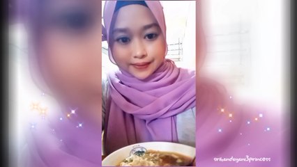 Mukbang bakso Iga digangguin zira Hujan-hujan makan bakso