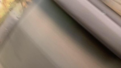 AA muhabirinin sığınaktan çıkışı sırasında patlayan bomba, paniğe neden oldu