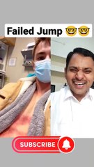 Failed jump #shorts #funny #viral