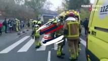İspanya'da iki tren kafa kafaya çarpıştı