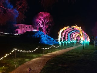 Leonardslee Illuminated night-time lights trail