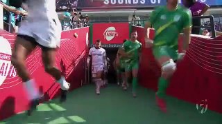 Ireland vs USA - World Rugby HSBC Sevens Series Dubai - SF1 - Highlights