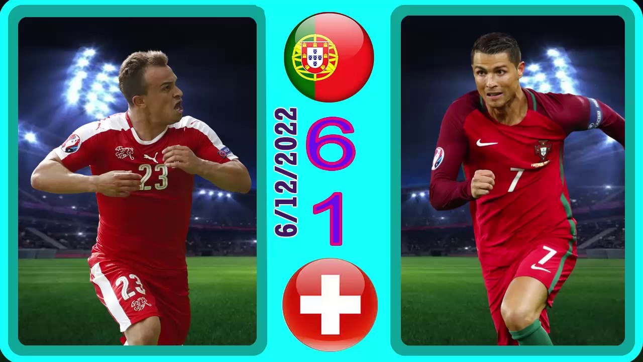 Portugal 6-1 Switzerland -- سويسرا1-6البرتغال  - world cup 2022 كأس العالم