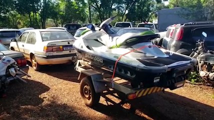 Tải video: Com carro e Jet Ski furtados, dupla é detida pela PM em Boa Vista