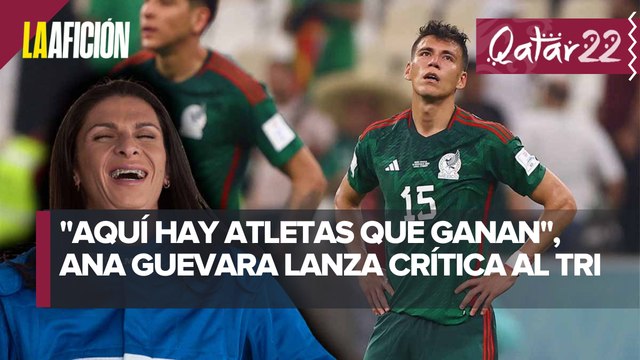 Ana Guevara ataca a seleccionados nacionales