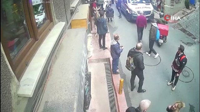 Oyuncu Ayten Soykök, otomobiliyle yayaların arasına daldı