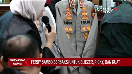 Begini Cara Ferdy Sambo Jawab Pertanyaan Para Jaksa Soal Senjata yang Dijadikan Bukti