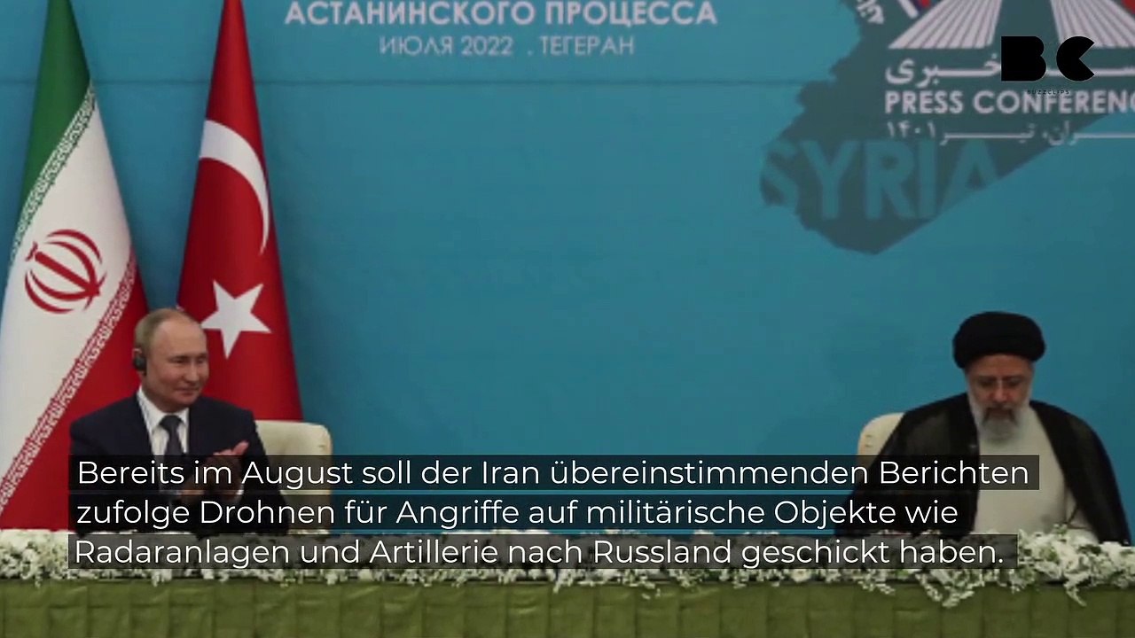 Iran liefert Hunderte Drohnen an Russland