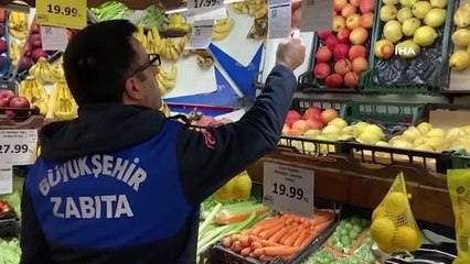 Bursa'da zincir marketler mercek altında