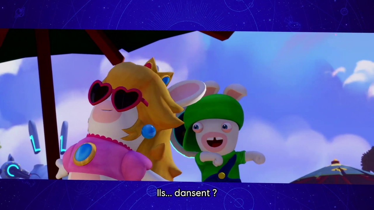 Mario + The Lapins Crétins Sparks of Hope - Ban...