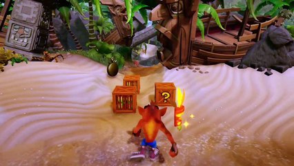 Jugando por primera vez Crash Bandicoot N. Sane Trilogy Gameplay En español (No comentado) PARTE 1