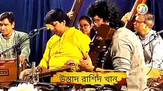 Ustad Rashid khan  in indian classical music vocal function