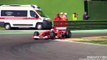 Ferrari F2002 F1 Car singing at Imola Circuit Best of V10 Sounds- Accelerations - Fly Bys-