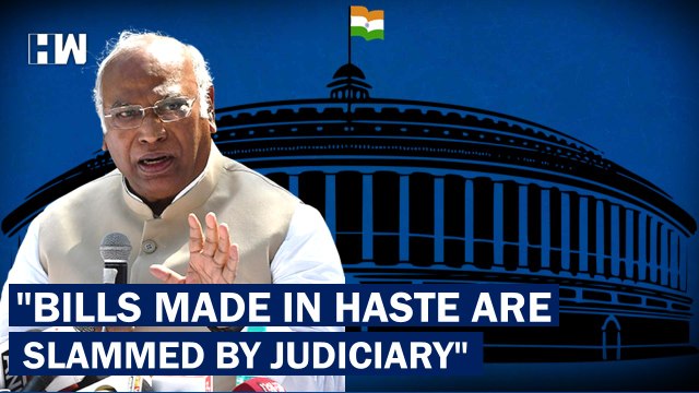 Winter Session 2022: Mallikarjun Kharge Takes Subtle Dig At Modi Govt Over Bills Passed In Haste |