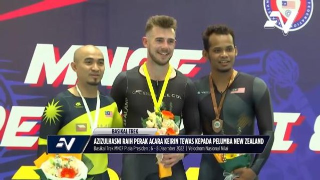 Datuk Azizulhasni Awang raih perak acara keirin di Kejohanan Piala Presiden