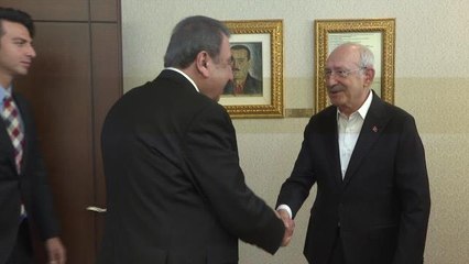 Kılıçdaroğlu, TOBB Başkanı Hisarcıklıoğlu'nu Makamında Kabul Etti