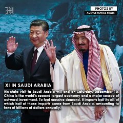 Xi Jinping in Saudi Arabia for Regional Summits 🌍