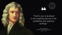 Isaac Newton Life Quotes To Inspire Success, Freedom and Happiness ― Famous Quotes