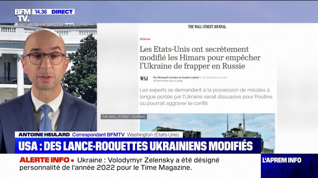 Les États-Unis ont modifié les lance-roquettes donnés à l'Ukraine pour qu'ils ne puissent pas atteindre la Russie