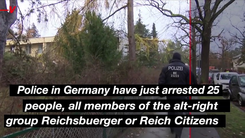 German Police Arrest 25 Members of Reich Citizens Over Conspiracy to Overthrow the State