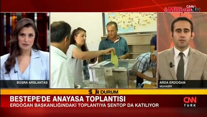 Beştepe'de Cumhurbaşkanı Erdoğan başkanlığında anayasa toplantısı